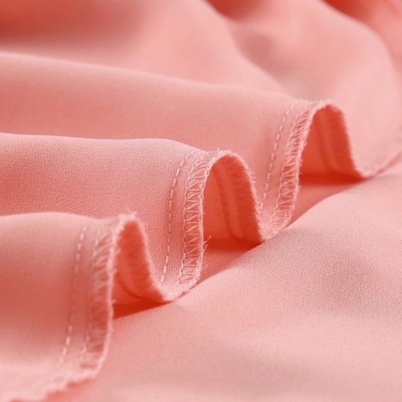 #46 Peach Floral Mesh Lace Open Front Kimono/Duster - Picture 7 of 10